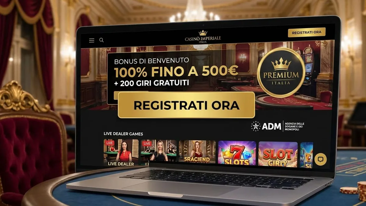 Registrazione con bonus